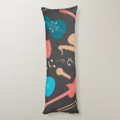 Coussins Longs Motif musical (Dos (Vertical))