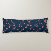 Coussins Longs Motif musical (Dos)