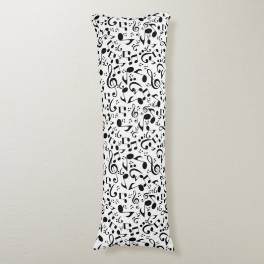 Coussins Longs Motif musical (Devant (Vertical))