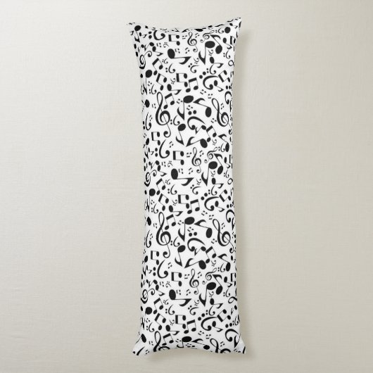 Coussins Longs Motif musical (Dos (Vertical))