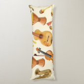 Coussins Longs Motif musical (Dos (Vertical))