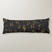 Coussins Longs Motif musical (Devant)