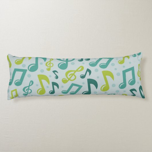 Coussins Longs Motif musical (Dos)