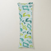 Coussins Longs Motif musical (Devant (Vertical))