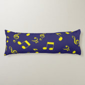 Coussins Longs Motif musical (Devant)