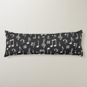 Coussins Longs Motif musical (Devant)