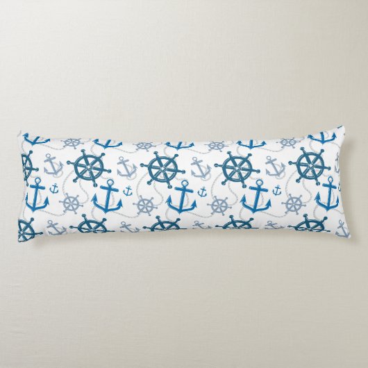 Coussins Longs Motif nautique (Dos)