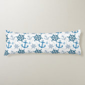 Coussins Longs Motif nautique (Devant)