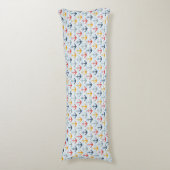 Coussins Longs Motif nautique avec des Ancres (Devant (Vertical))