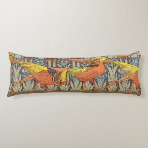 Coussins Longs Motif oiseau de la nature Art nouveau français vin