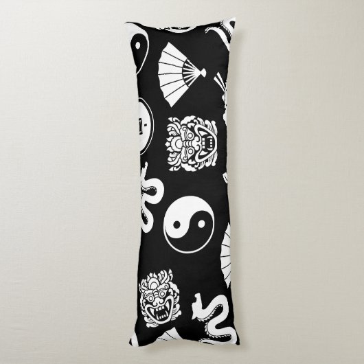 Coussins Longs Motif oriental (Dos (Vertical))
