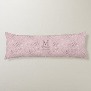 Coussins Longs Motif Pailleté Or Rose Pâle Douceur Douce Personna