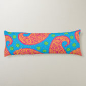 Coussins Longs Motif Paisley Coloré (Dos)
