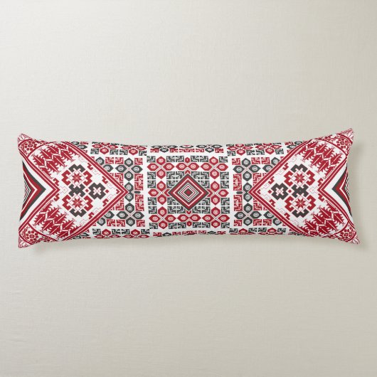 Coussins Longs Motif palestinien de broderie 2 (Dos)