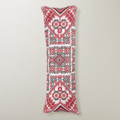 Coussins Longs Motif palestinien de broderie 2 (Devant (Vertical))