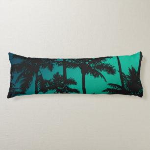 Coussins Longs Motif Palm Tree