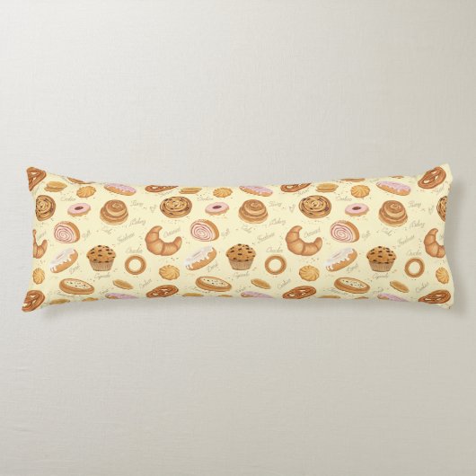 Coussins Longs Motif pâtissier (Devant)