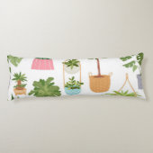 Coussins Longs motif plante (Dos)