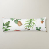 Coussins Longs motif plante (Dos)