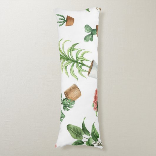 Coussins Longs motif plante (Devant (Vertical))