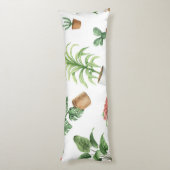 Coussins Longs motif plante (Dos (Vertical))