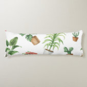 Coussins Longs motif plante (Devant)