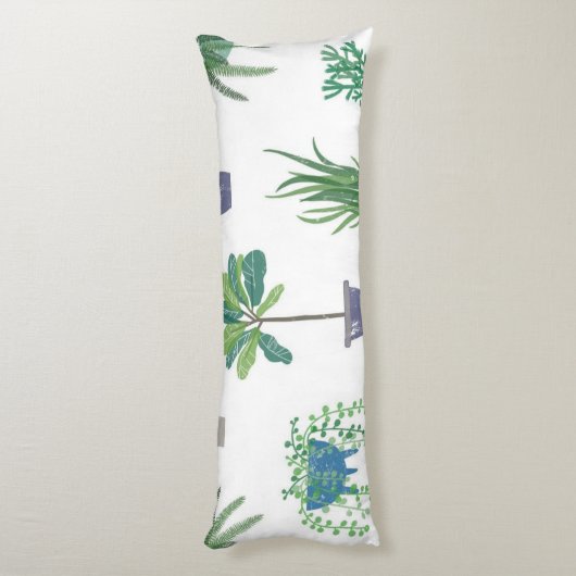 Coussins Longs motif plante (Dos (Vertical))