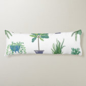 Coussins Longs motif plante (Devant)
