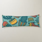 Coussins Longs motif plante (Dos)