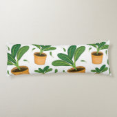 Coussins Longs motif plante (Dos)