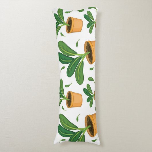 Coussins Longs motif plante (Devant (Vertical))