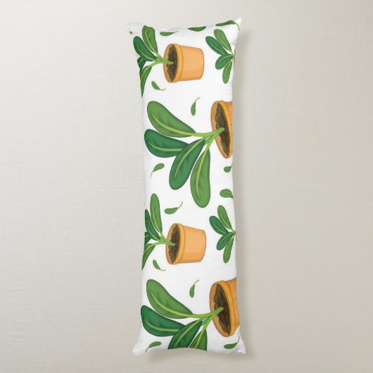 Coussins Longs motif plante (Dos (Vertical))