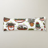 Coussins Longs motif plante (Devant)