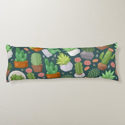 Coussins Longs motif plante (Dos)