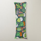 Coussins Longs motif plante (Devant (Vertical))