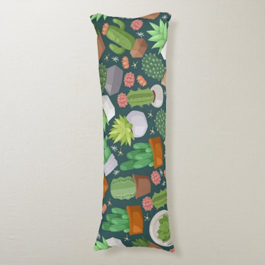 Coussins Longs motif plante (Devant (Vertical))