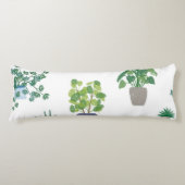 Coussins Longs motif plante (Devant)