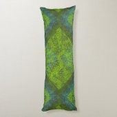 Coussins Longs motif plante.12c DGrey BG (Dos (Vertical))