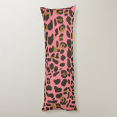 Coussins Longs Motif Poster de animal Leopard Jaguar (Dos (Vertical))