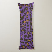 Coussins Longs Motif Poster de animal Leopard Jaguar (Dos (Vertical))