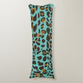 Coussins Longs Motif Poster de animal Leopard Jaguar (Devant (Vertical))