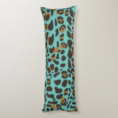 Coussins Longs Motif Poster de animal Leopard Jaguar (Dos (Vertical))
