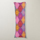 Coussins Longs Motif Quatrefoil (Devant (Vertical))
