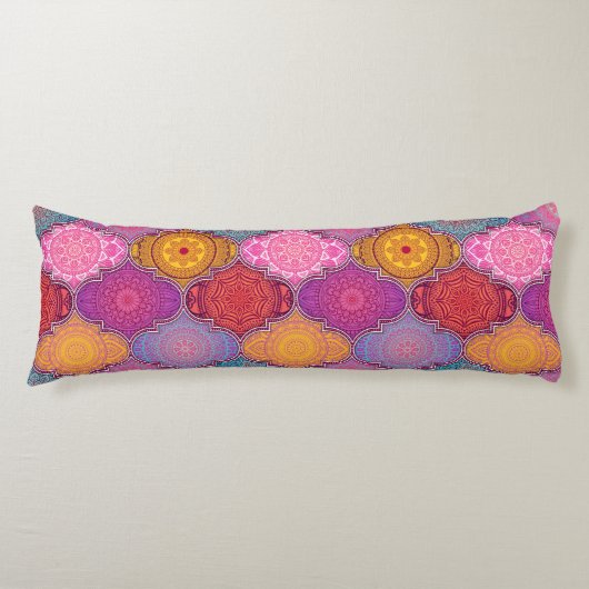 Coussins Longs Motif Quatrefoil (Devant)