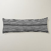 Coussins Longs Motif rayures verticales modernes (Dos)