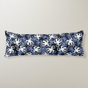 Coussins Longs Motif Répétitif   Motif Pieuvre