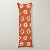 Coussins Longs Motif rétro en explosion d'étoiles décoration boho (Dos (Vertical))