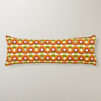 Coussins Longs Motif Rétro Vintage Smiley N° 02