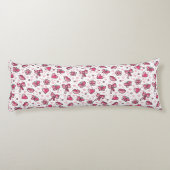 Coussins Longs motif romantique (Dos)