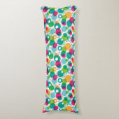 Coussins Longs Motif rond d'enfants de bulles (Devant (Vertical))